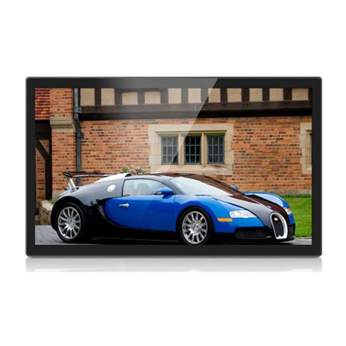 HD 32 inch digital loop video advertising player LCD screen for signage totem poster with SD USB port support landscape/portrait