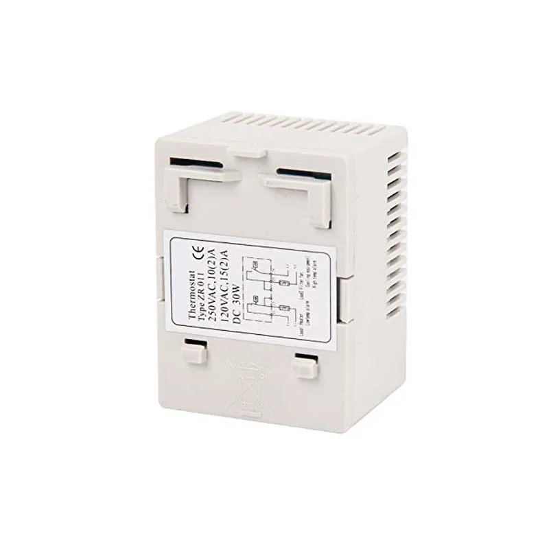 ZR011 Heating Cooling NC/NO Double Adjustable Dual Thermostat Temperature Control Controller Switch