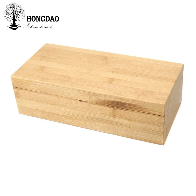 
HONGDAO fancy natural bamboo essential oil packaging wooden gift boxes wholesale 