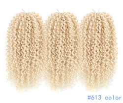 18 Inch Crochet Braids Extensions Afro Kinky Braiding Hair Bohemian Jerry Curl Hair Extensions