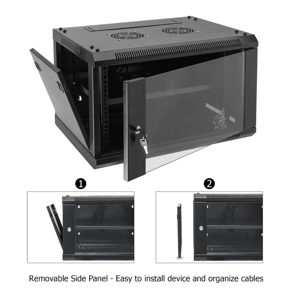 6u 12u Computer Server Storage 600x500 Armadio 19 Inch Rack for