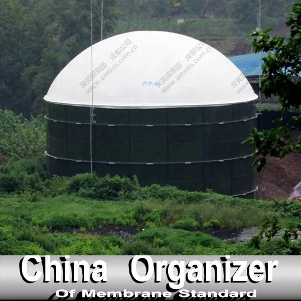 AMOCO Popular Anaerobic Digester, Enamel Steel Tank for Biogas Plant