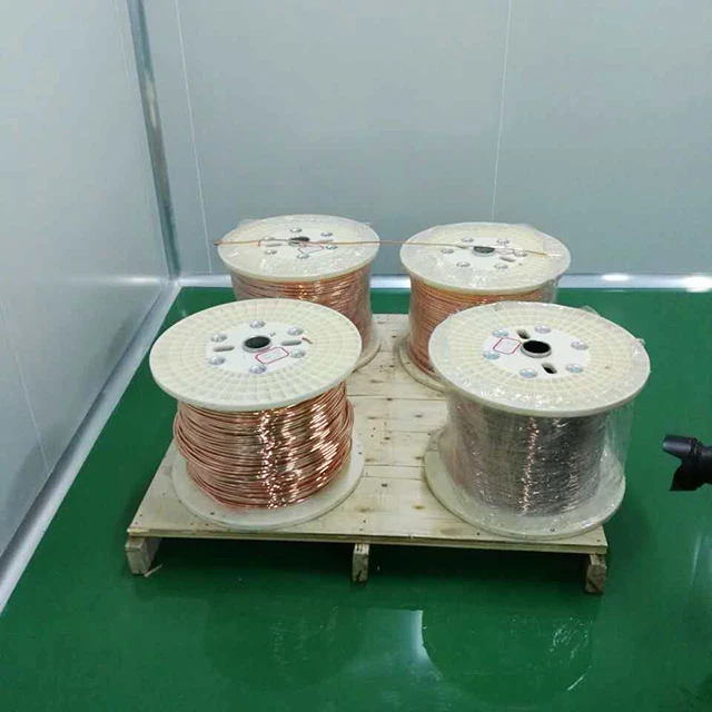 
China factory can produce high grade copper ground rod with 99.99995% purity 