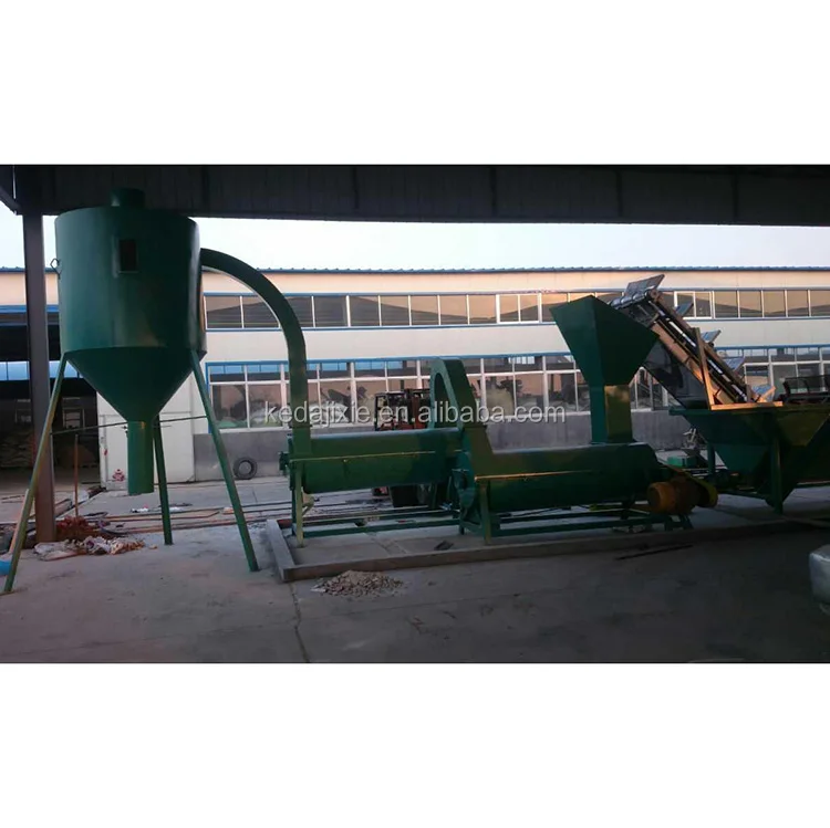 KEDA brand Full Automatic LDPE LLDPE PP PE Recycling Machine Plastic Film Washing Line
