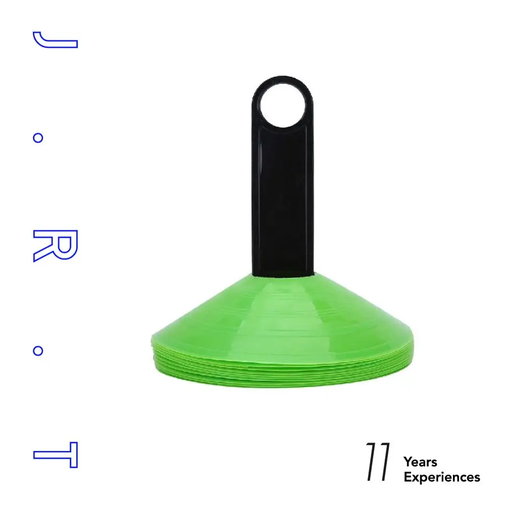 Wholesale 2 inch PE Sports Football Training Cones Soccer Disc Cones