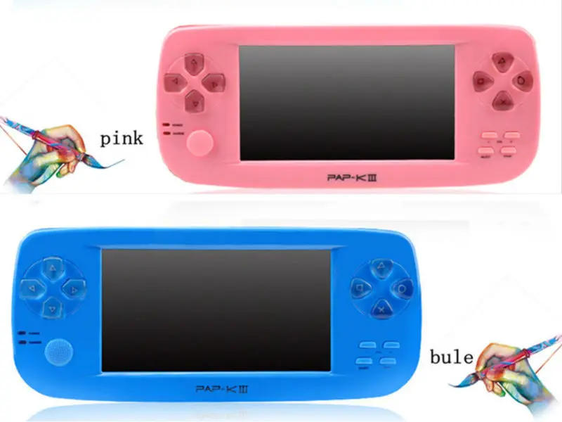 2013 популярных 4.3inch мини Ручные игры PAP-KIII