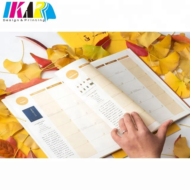 Custom Soft Cover Saddle Stitching Notebook Printing