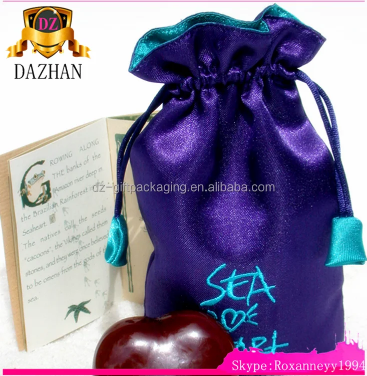 Рождество прочный упаковки Satin Hair сумка поставщика