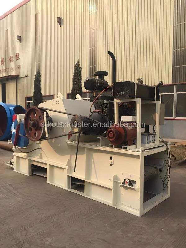 Large capacity wood chips making machine , drum wood chipper with ce