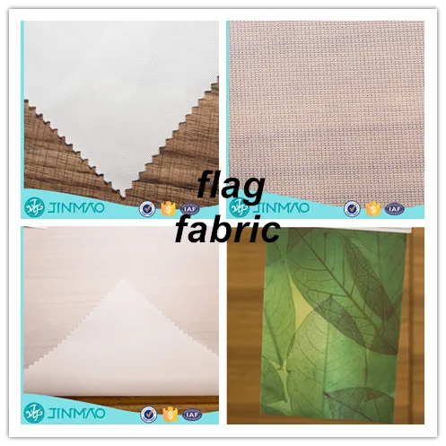 Best sell knitted polyester sublimation digital printing silk screen printing fabric flag fabric