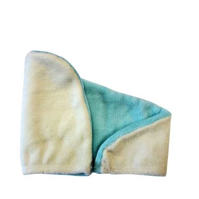 
Super absorbent customized logo women microfiber dry hair turban 