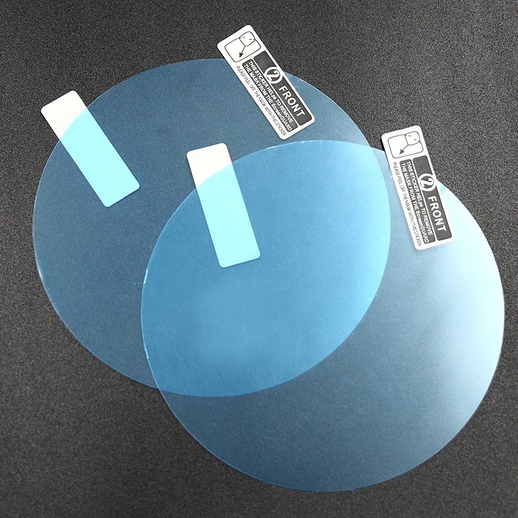 
New Water Proof Clear Plastic PET Car Mirrors Anti Fog Rear View Mirror Rain Proof Plastic Protector PET Film 