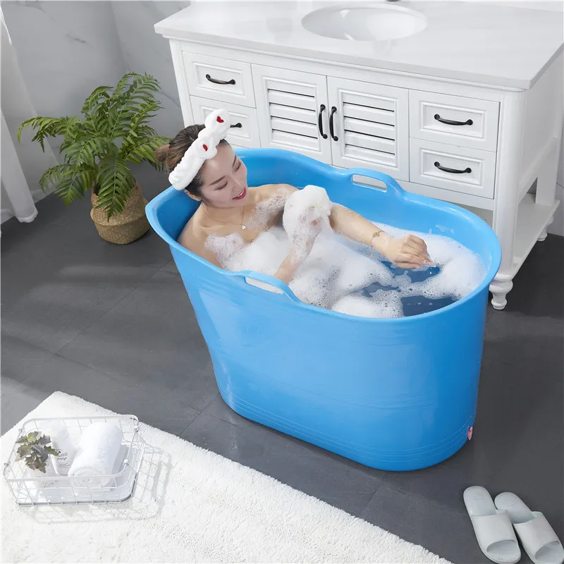 SGS Test Passed PP5 Plastic Portable Bathtub for Adults, 2019 newest Plastic Bathtub as gift