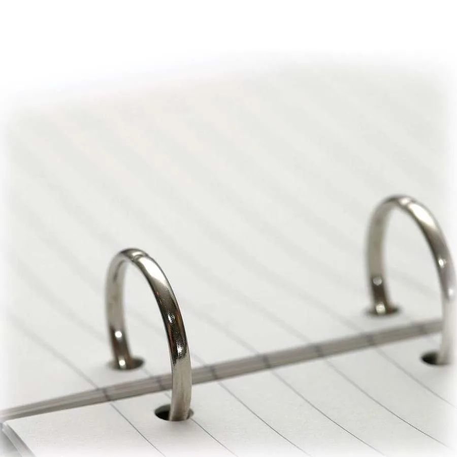 
290 length 20 guangzhou manufacturer 4 ring round metal binder clip 