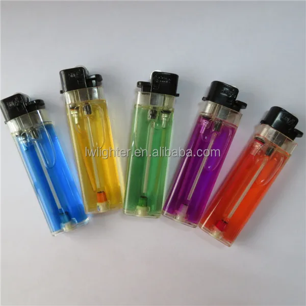 Refill Transparent Gas Lighter With ISO9001
