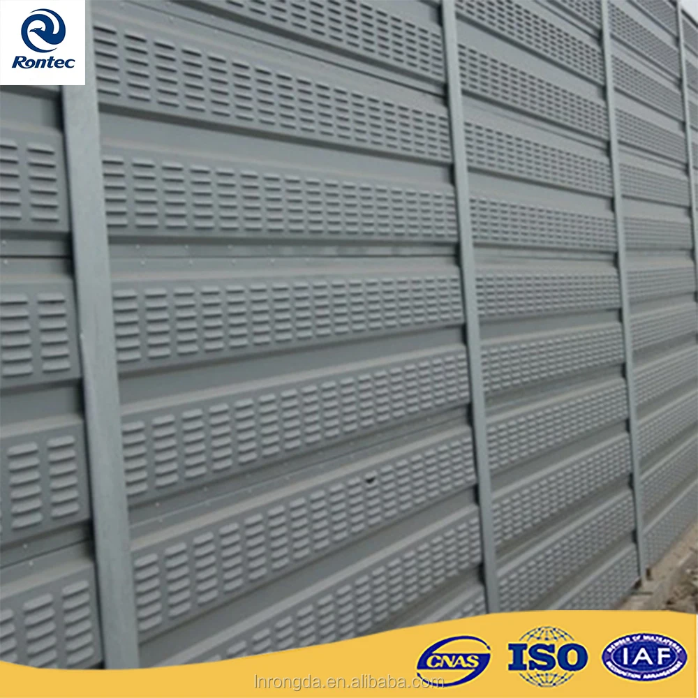 
Multifunctional sound absorbing fence barrier 