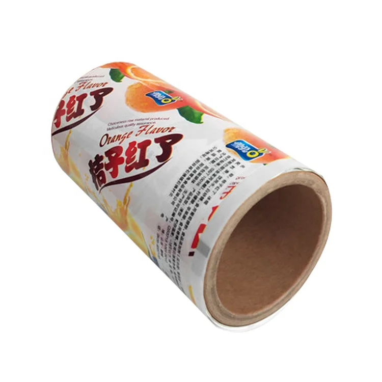 20 micron BOPP food packaging film/plastic printed laminated packing film roll for Popsicles
