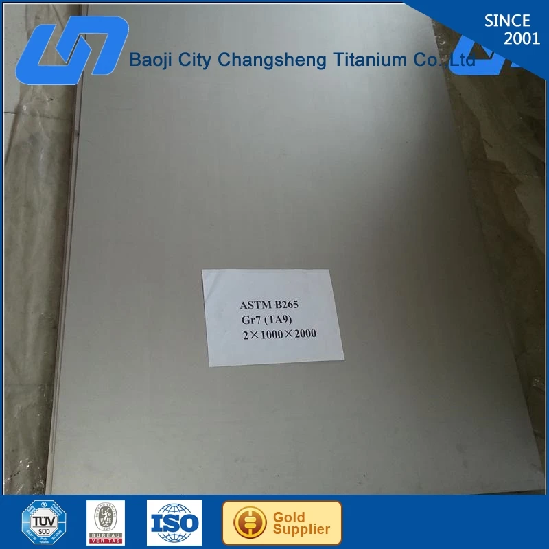 GR2 Толщина 10~40mm Листовой титан из Китая