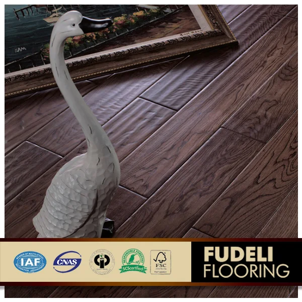 
Hand Scraped Oak Parquet Wood Flooring Multilayer Engineered Wood Flooring 14mm 