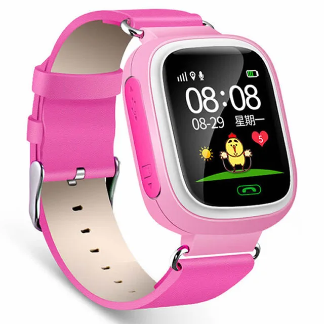 
Cheap Kids SOS Smart Watch Anti-Lost SOS Calling Remote Monitor Child Waterproof Smart Watch 