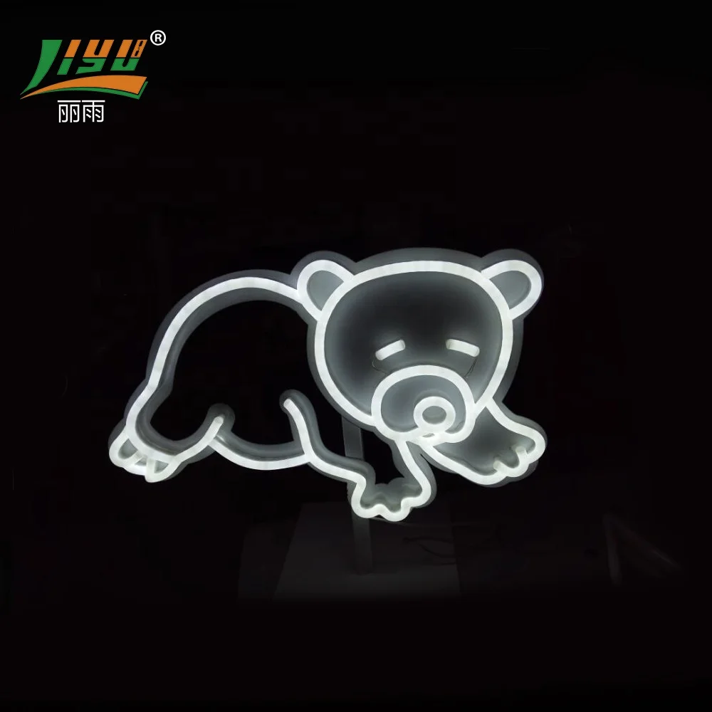 
220v christmas 12mm acrylic battery operated indoor led neon sign 