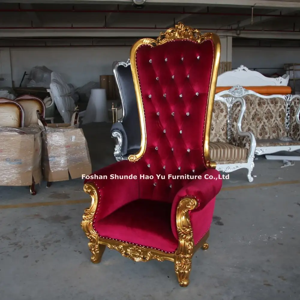 LC92 baroque queen throne king chair
