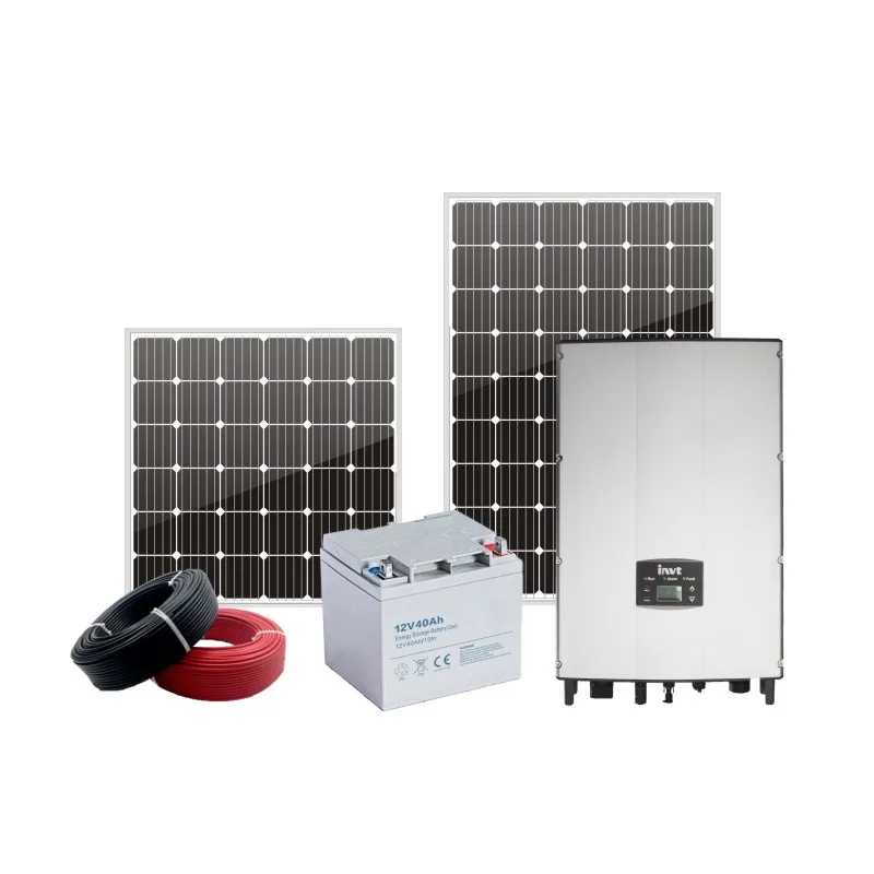 Sun way Mppt 3 Phase Grid Tie 30kw 33kw 40kw 50kw Solar Panel Power System Pv Inverter 380vac