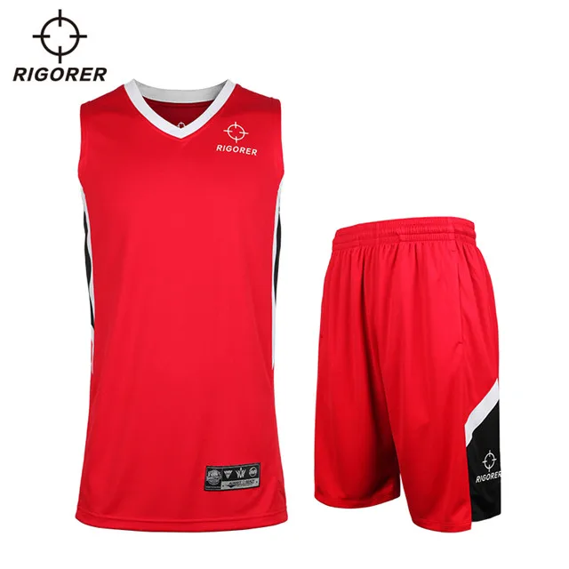 Rigorer red and black basketball jerseys camouflage basketball uniforms colleg basketball uniform designs