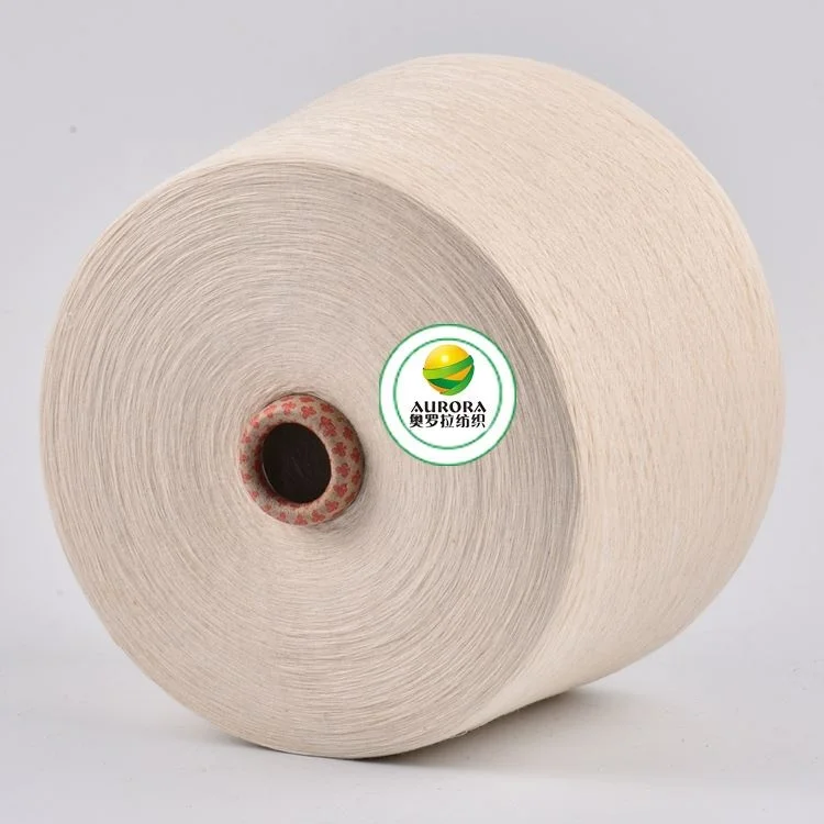 
NE 7/2 China manufacture knitting recycled cotton blended sock yarn 
