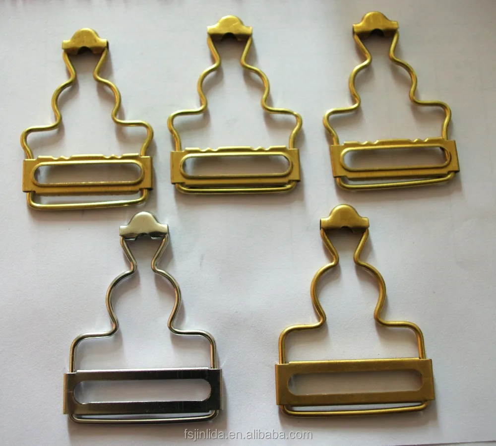 
high quality brass buckle /rack gold suspender buckle/bag buckle 