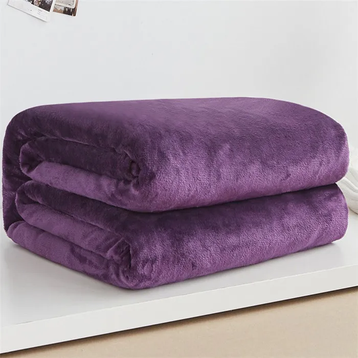 China Wholesale Customized 100% Polyester Flannel Blanket With Cheap Price Blanket China
