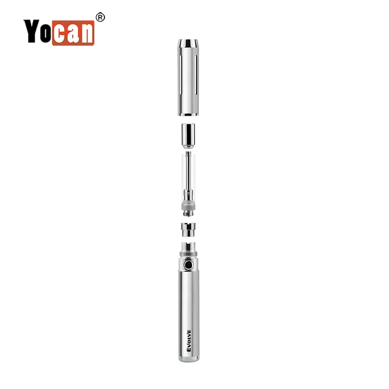 
2017 New Arrival CBD tank and wax atomizer 100% original vaporizer pen Yocan Evolve C 