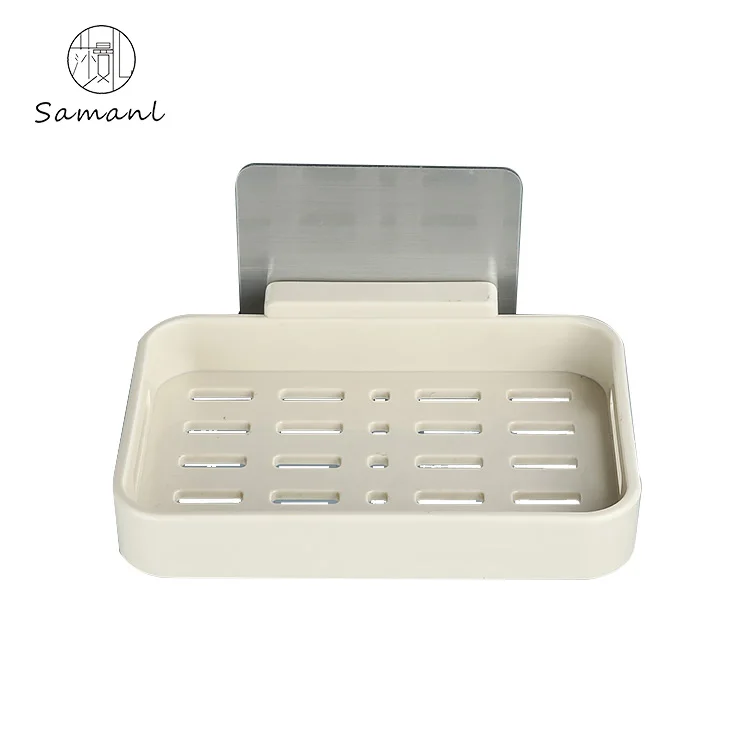 2019 Modern Style Wall Mount Plastic Bathroom Accessories Color Box Magic Stick Plastic Toothbrush Holder Plastic Bath Set