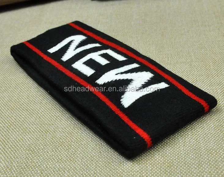 High quality custom made ski skatebroad fashion women men knitted headbands