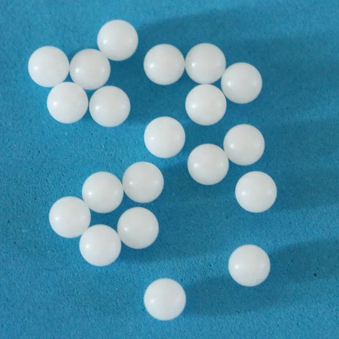 Китай Гладкий 5 мм 6 7 8 20 ПТФЭ пластиковый шар Сфера