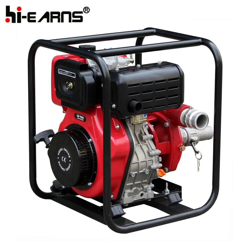 2 Inch 186 diesel engine High Pressure Cast Iron Water Pump  for Irrigation