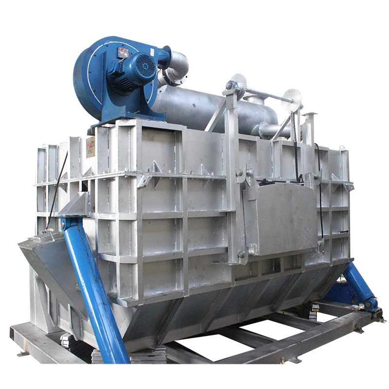 Hot-selling Large-Capacity Tilting Concentrated Melting Furnace with Double-Chamber