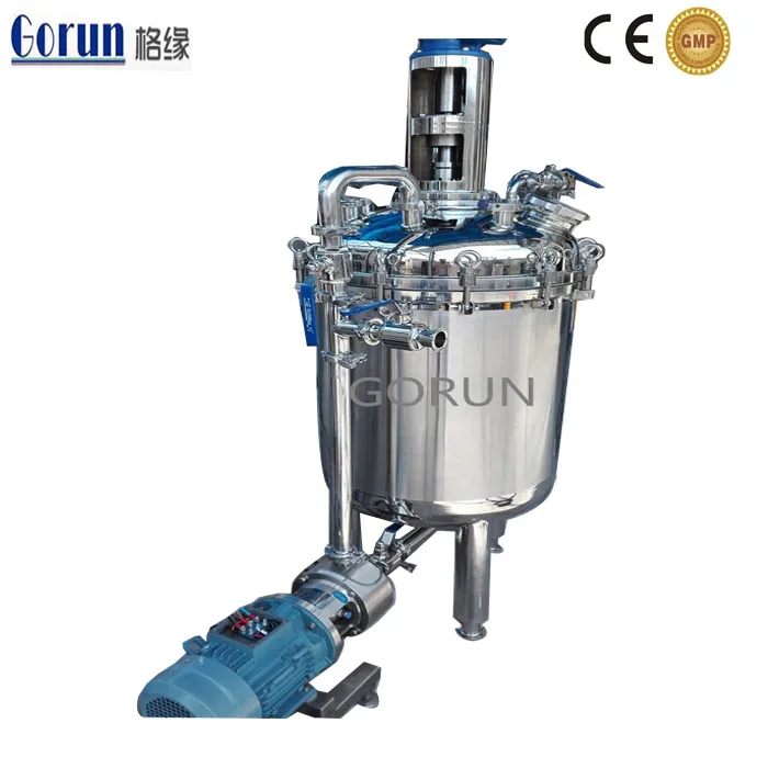 
Mayonnaise Vacuum Emulsion Mixing Tank,Cream Emulsifying Mixer,Dressing Making Machine 