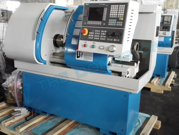 Hard manual path precision portable lathe cnc machining