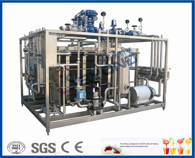 Small Milk Pasteurization Machine/ Pasteurizer Machinery for milk, juice