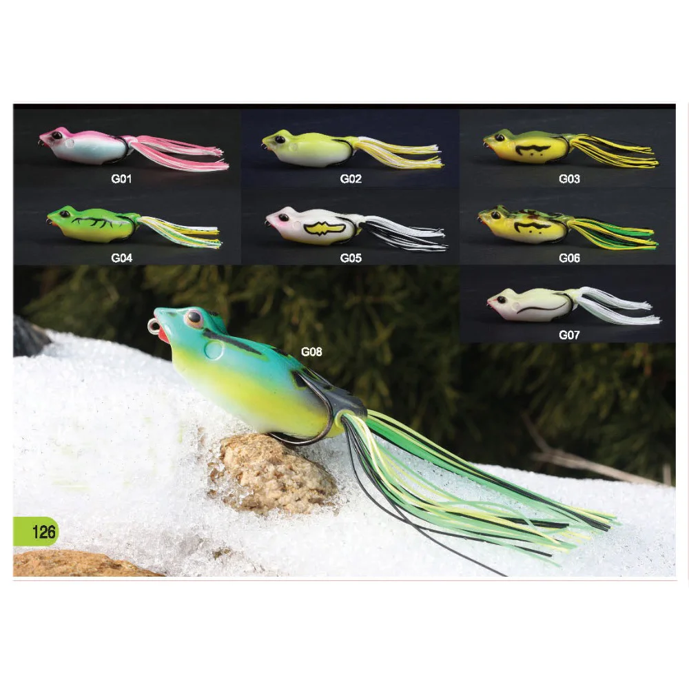 
Realistic jumping frog lure of fishing tackle lures for fishing frog 6.5g 