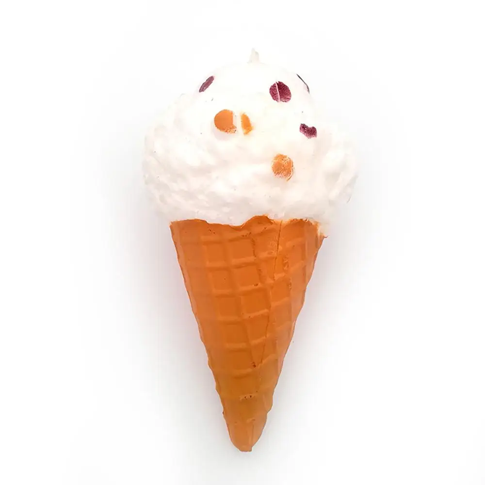 Food toy sweet tube cheap pu foam cube christmas squishy icecream