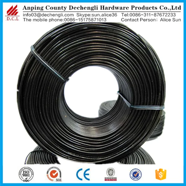 Epoxy Coated Rebar Tie Wire/pvc coated rebar tie wire