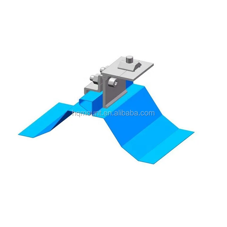 HQ Mount Standing Seam Roof Clamp For Solar Metal Roof Mounting System