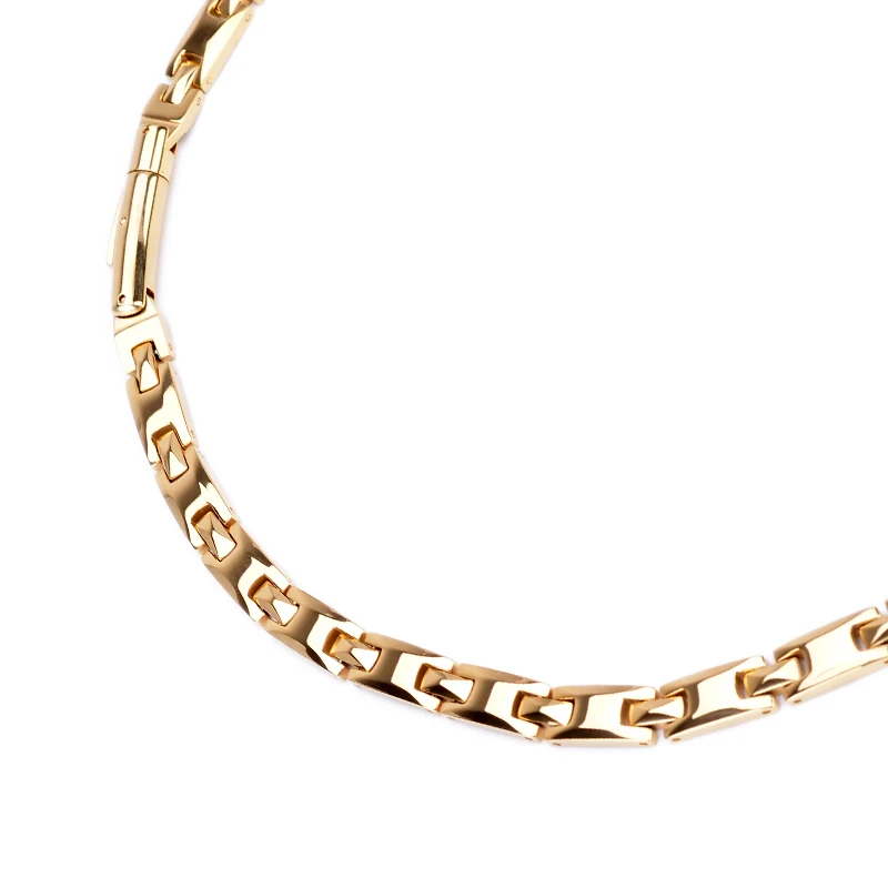 Wholesale Professional Supplier Stainless Steel Power Energy Jewelry 99.99% Pure Germanium Health Gold Necklace