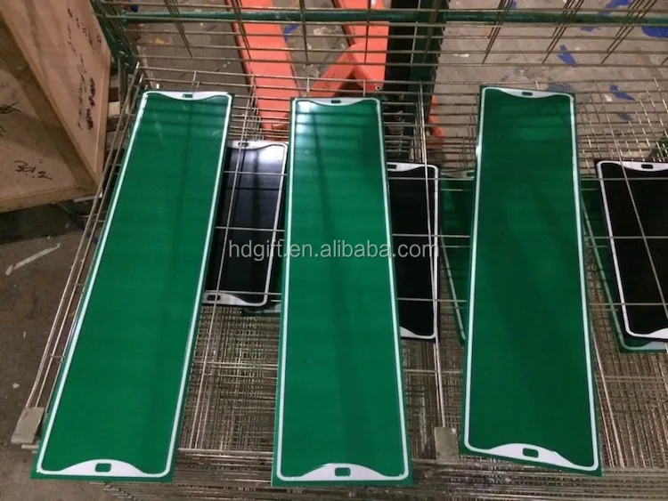 520*110 мм Европейская белая желтая Отражающая пленка металлический чистый номерной знак Алюминиевый номерной знак для автомобиля на заказ