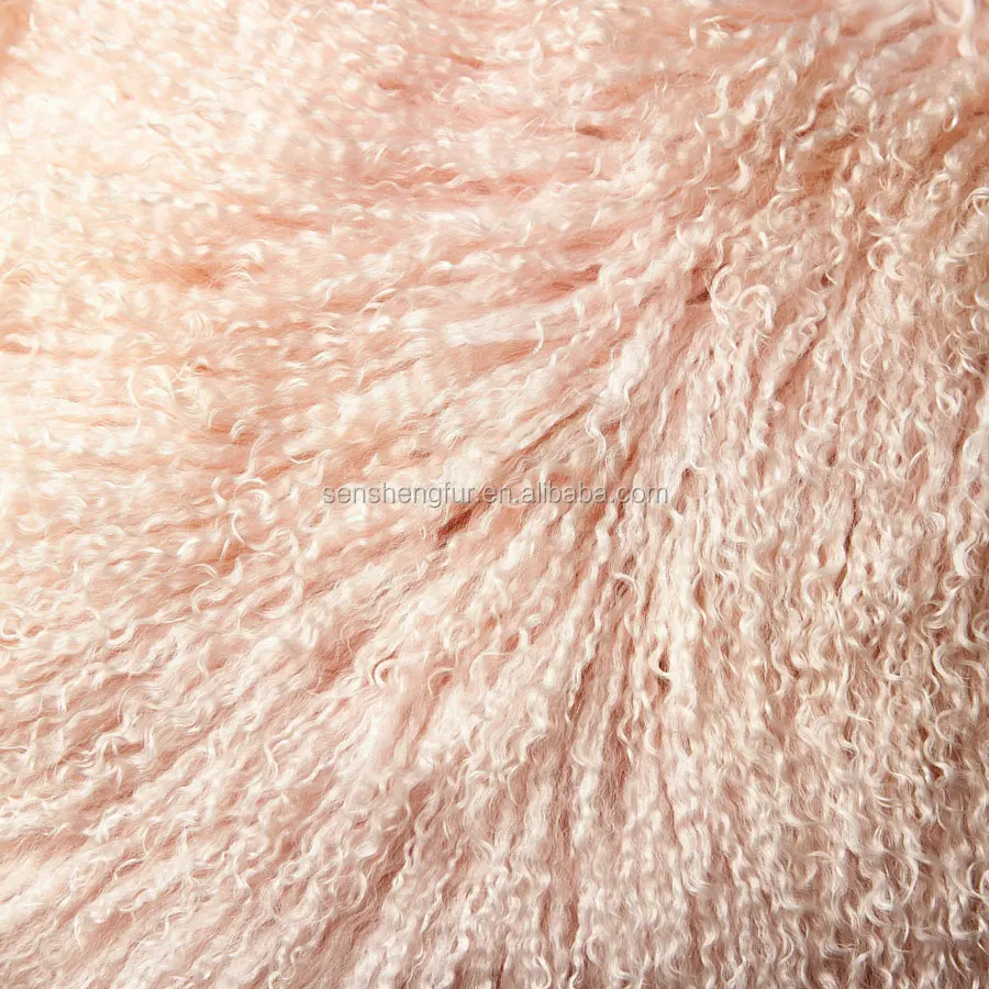 Lamb Sheep Skin Curly Fur / Curly Lamb Fur