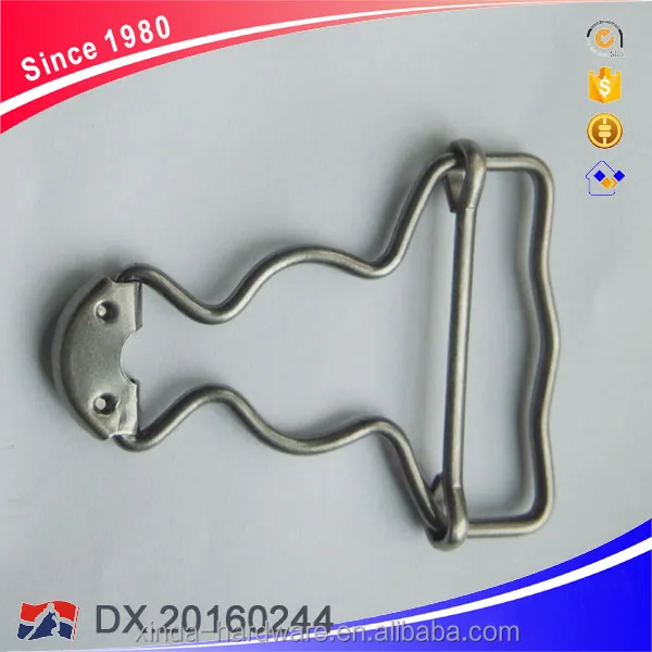 Suspender Clips Buckle, Metal Suspender Adjuster Buckle