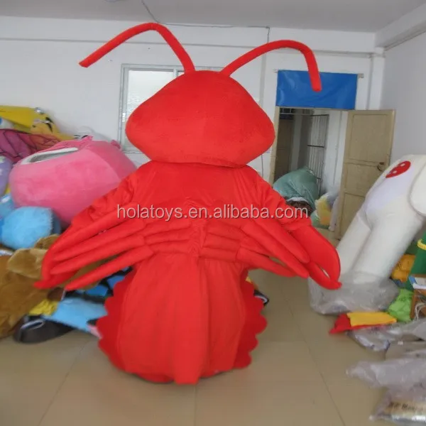 Hola mantis shrimp animal mascot costume
