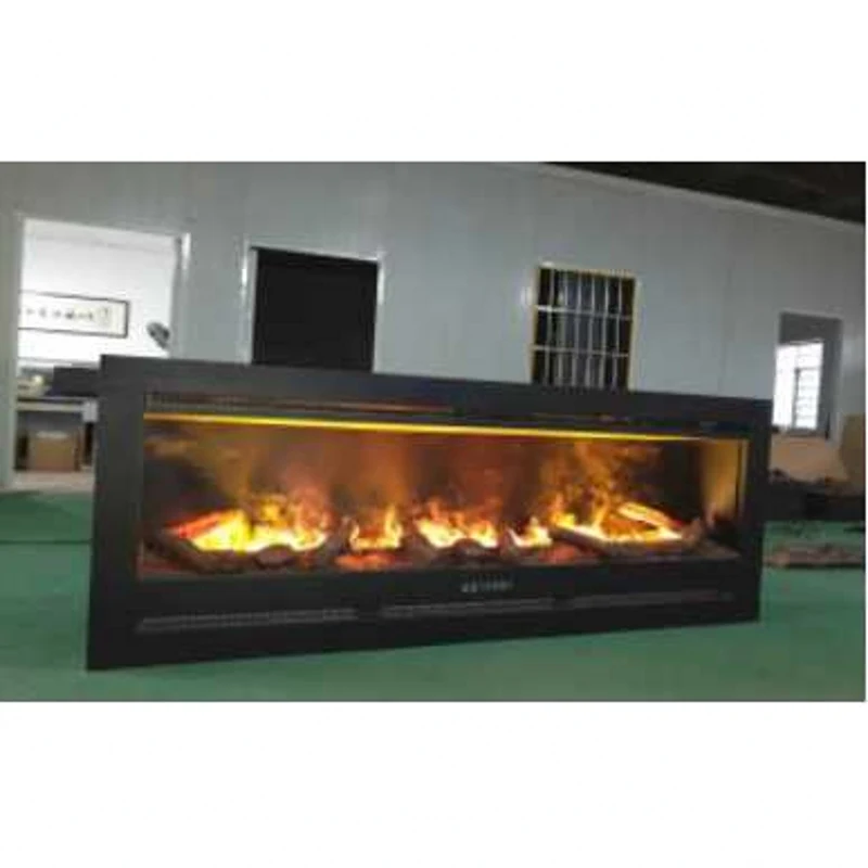 1000mm length or customized size   3D water vapor electric fireplace  with heat function